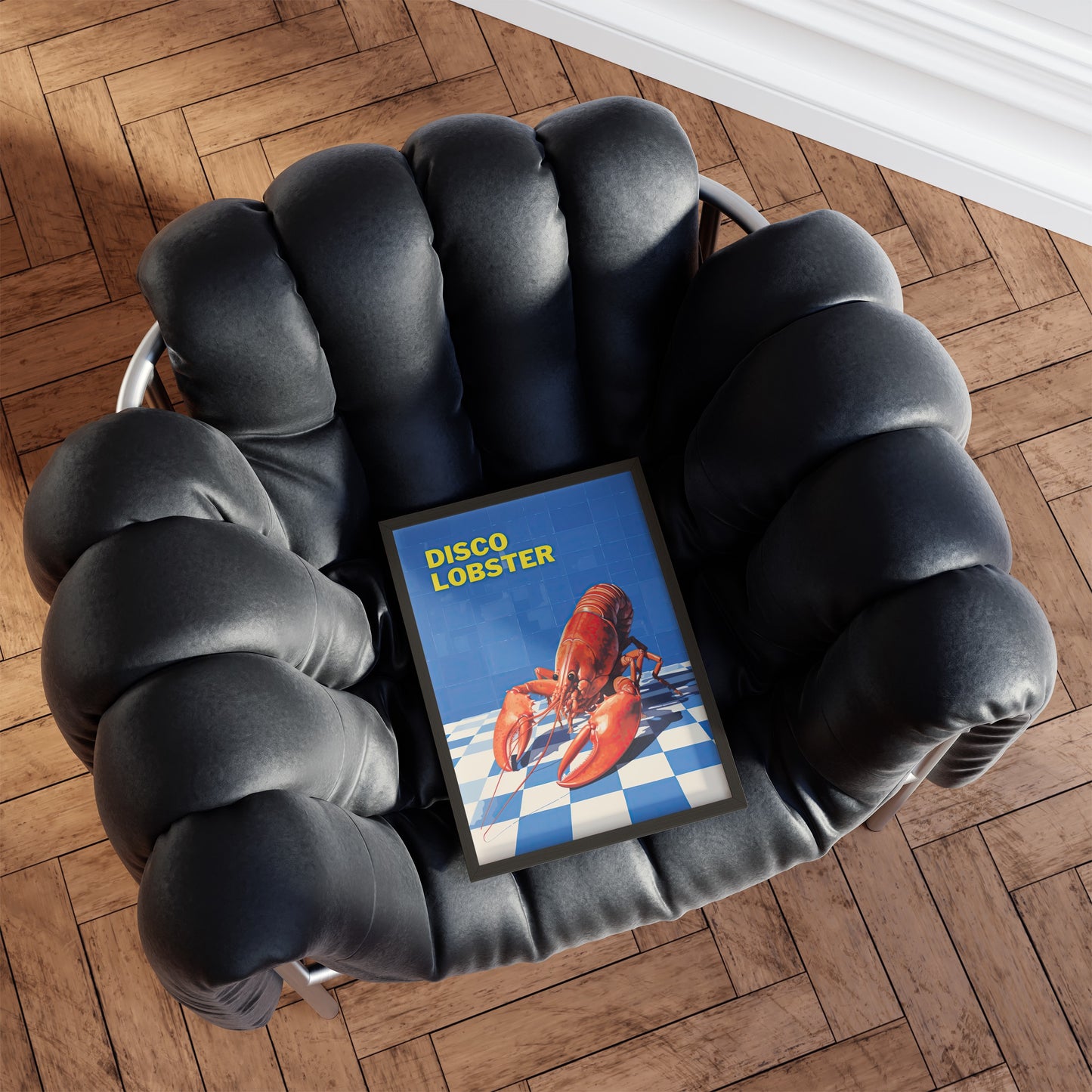 Disco Lobster Art Print