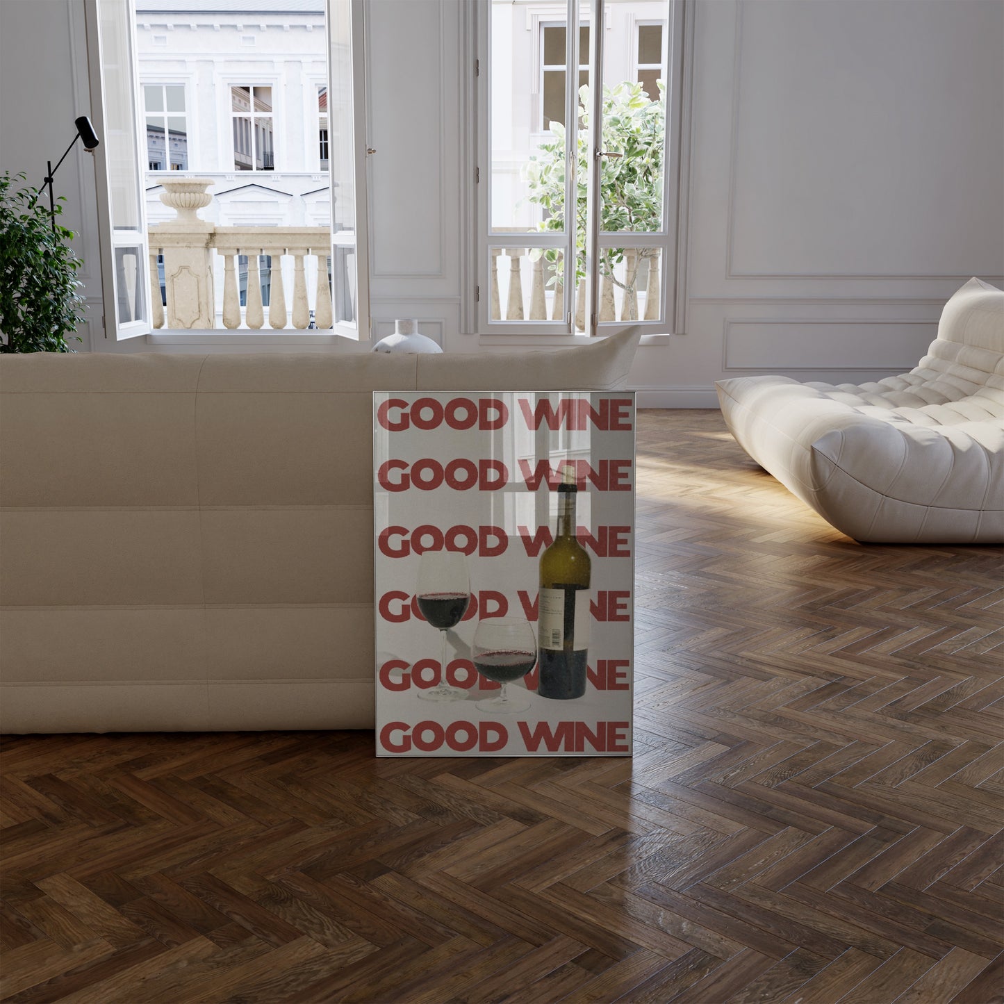 Good Wine Art Print