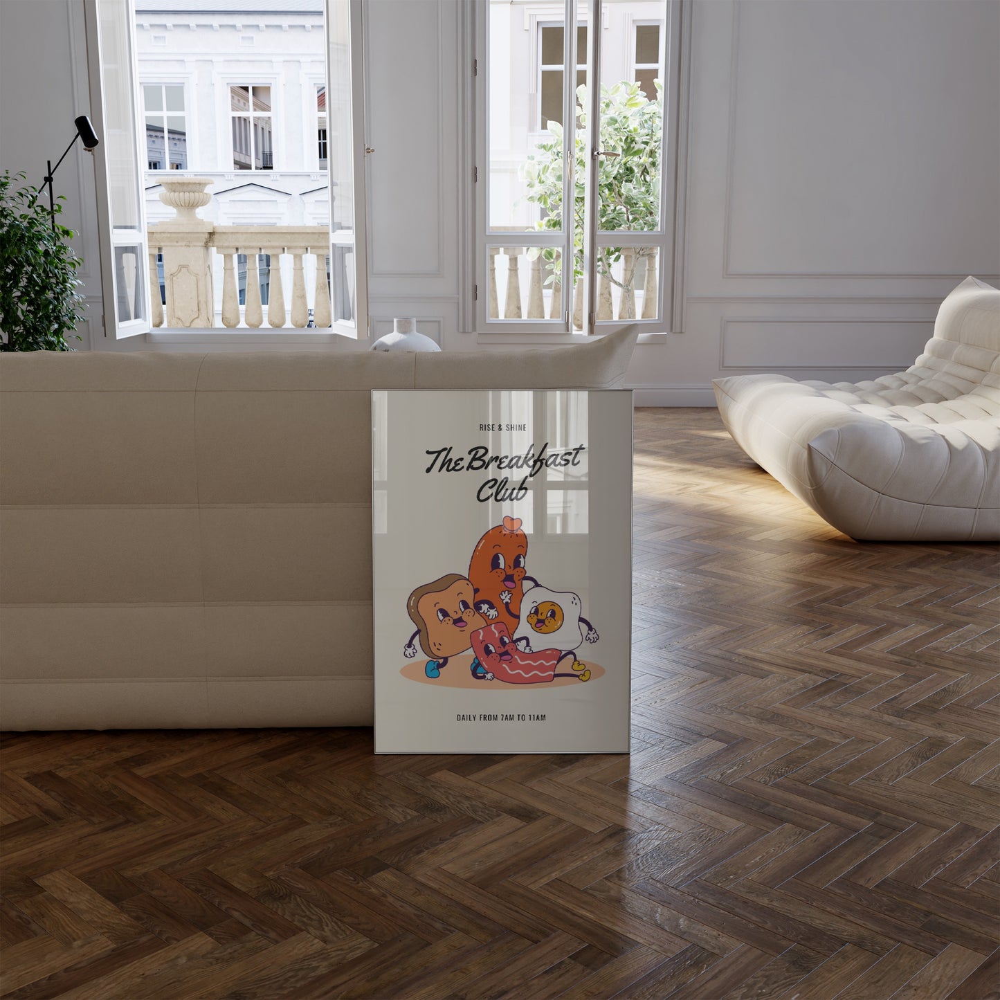 The Breakfast Club Art Print