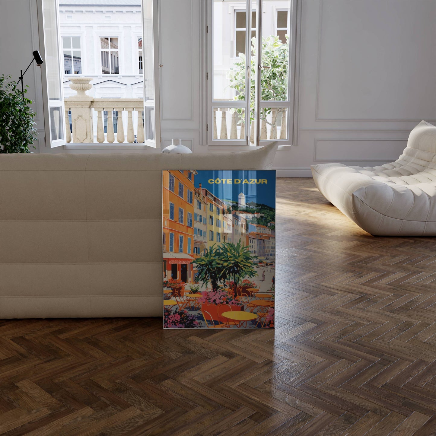 Côte D'Azur vol2. French 60s Style Art Print