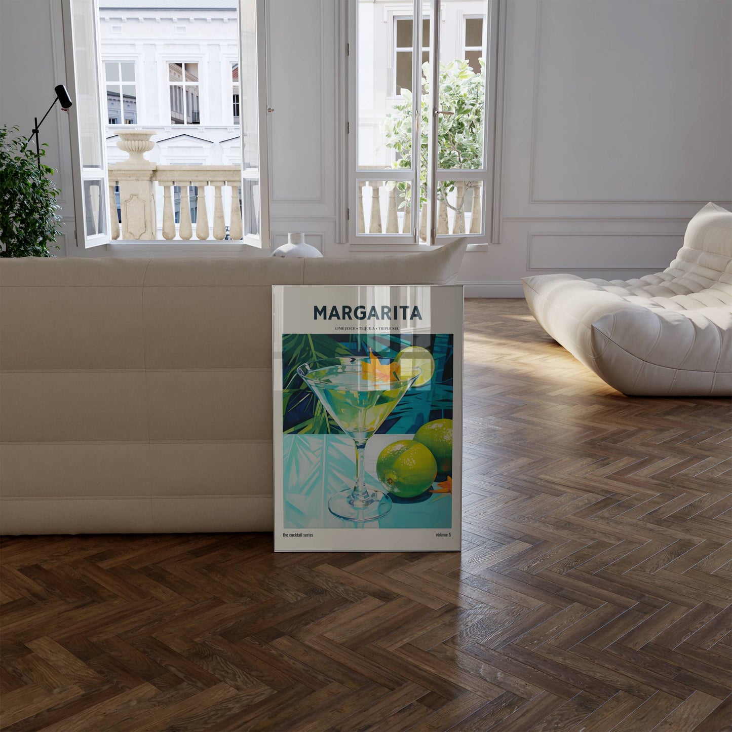 Margarita vol5. Cocktail Art Print