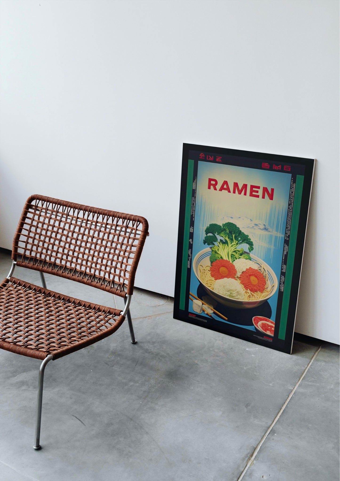 Oriental Style Ramen Print