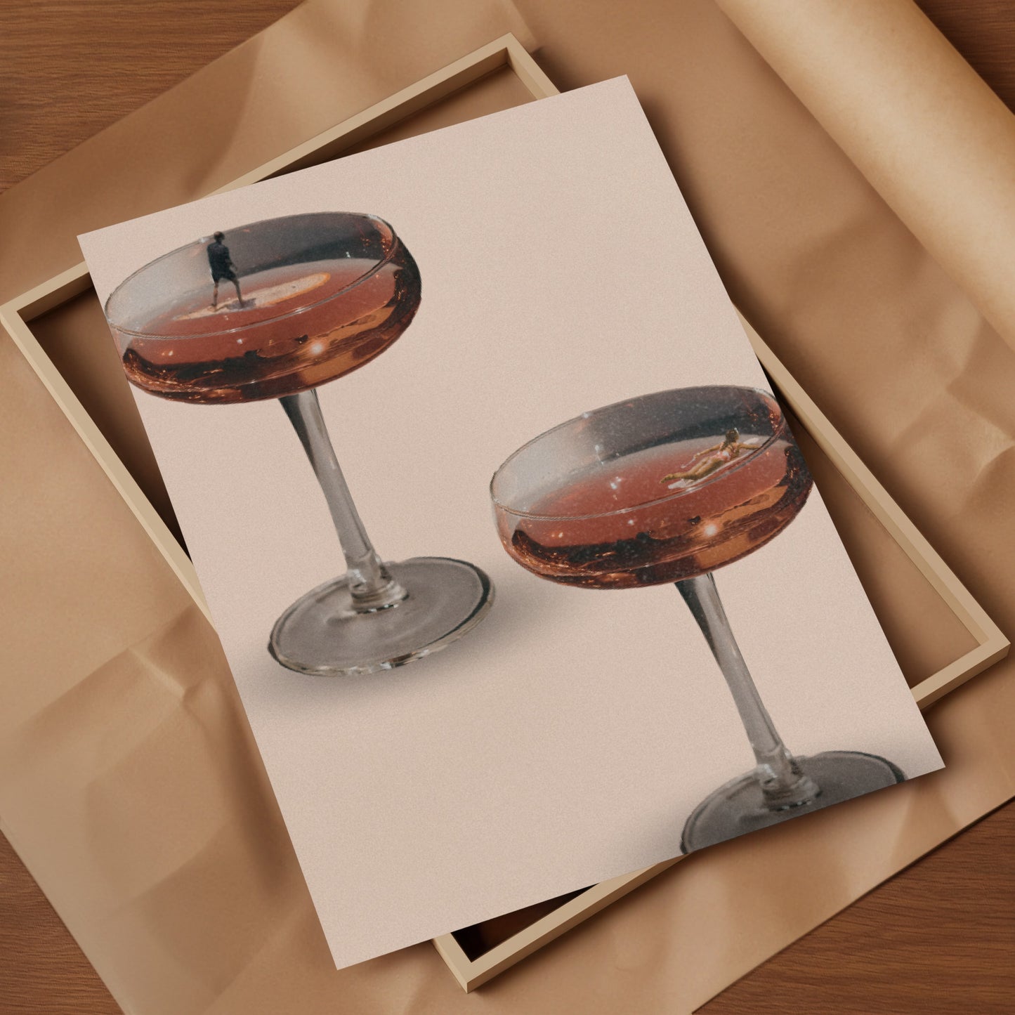 Summer Swim Art Print