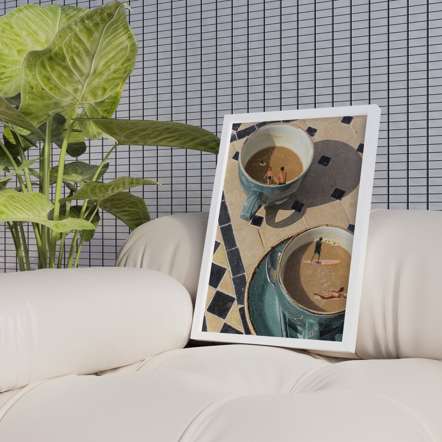 Morning Swim Art Print