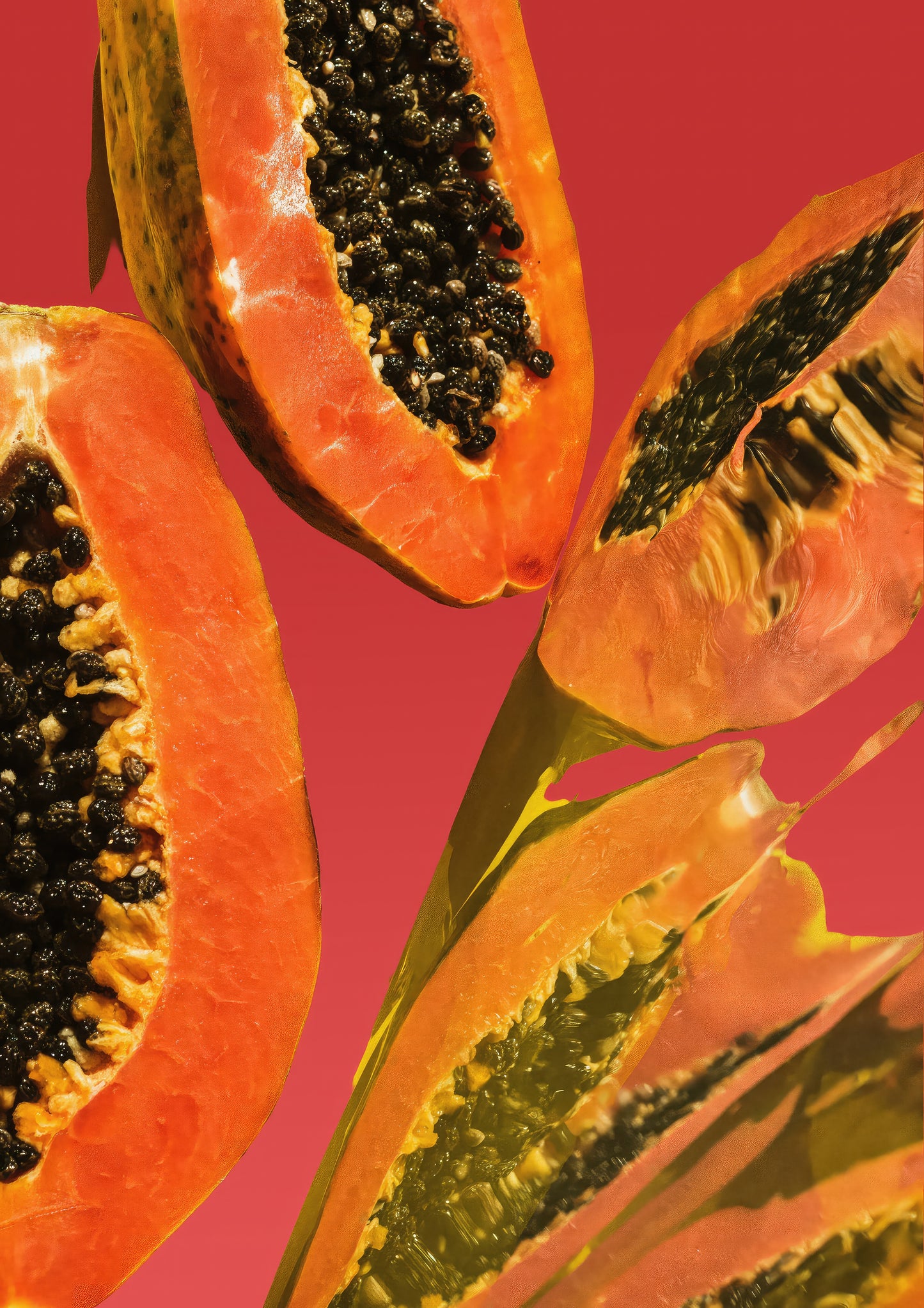 Papaya Art Print
