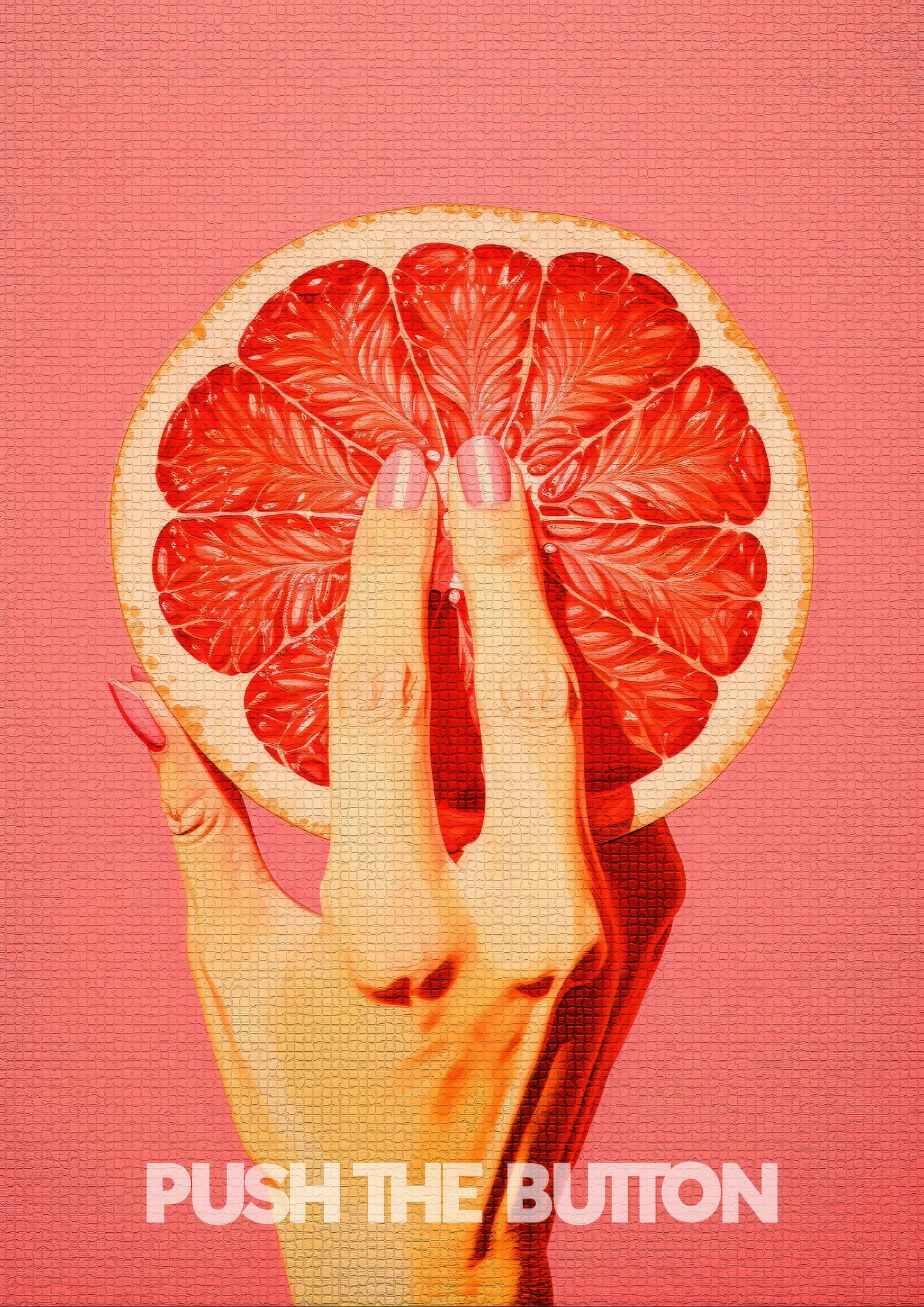 Push The Button Art Print