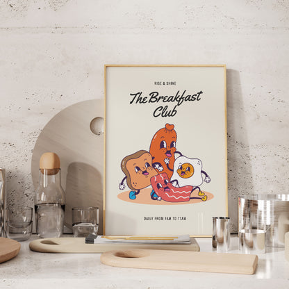 The Breakfast Club Art Print