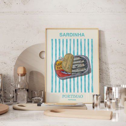 Sardinha Portimao Art Print