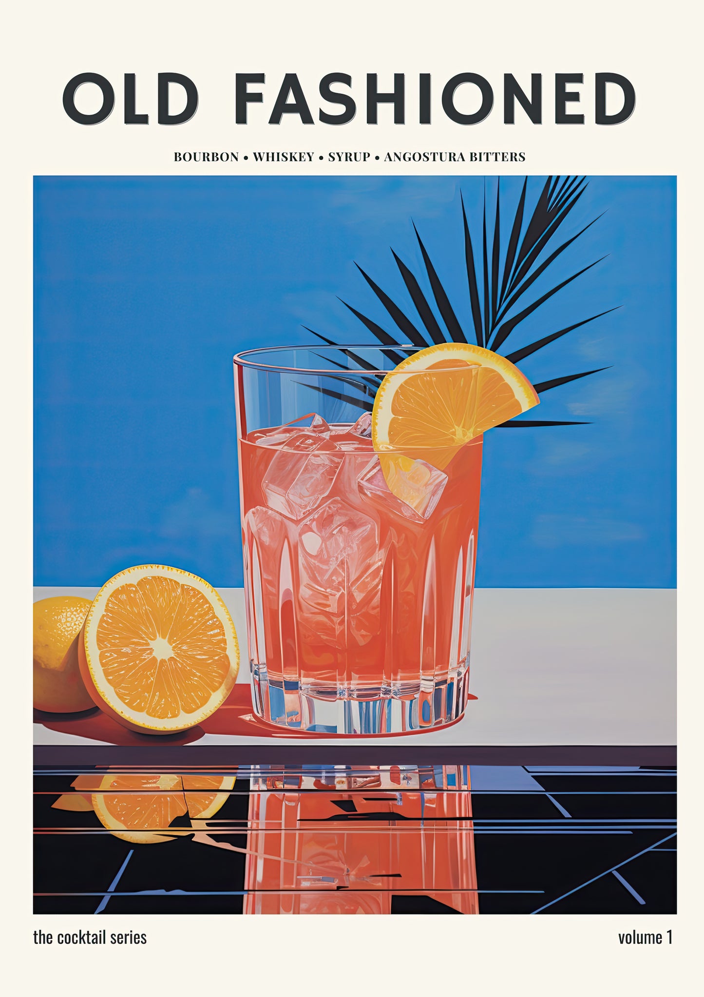Old Fashioned vol1. Cocktail Art Print