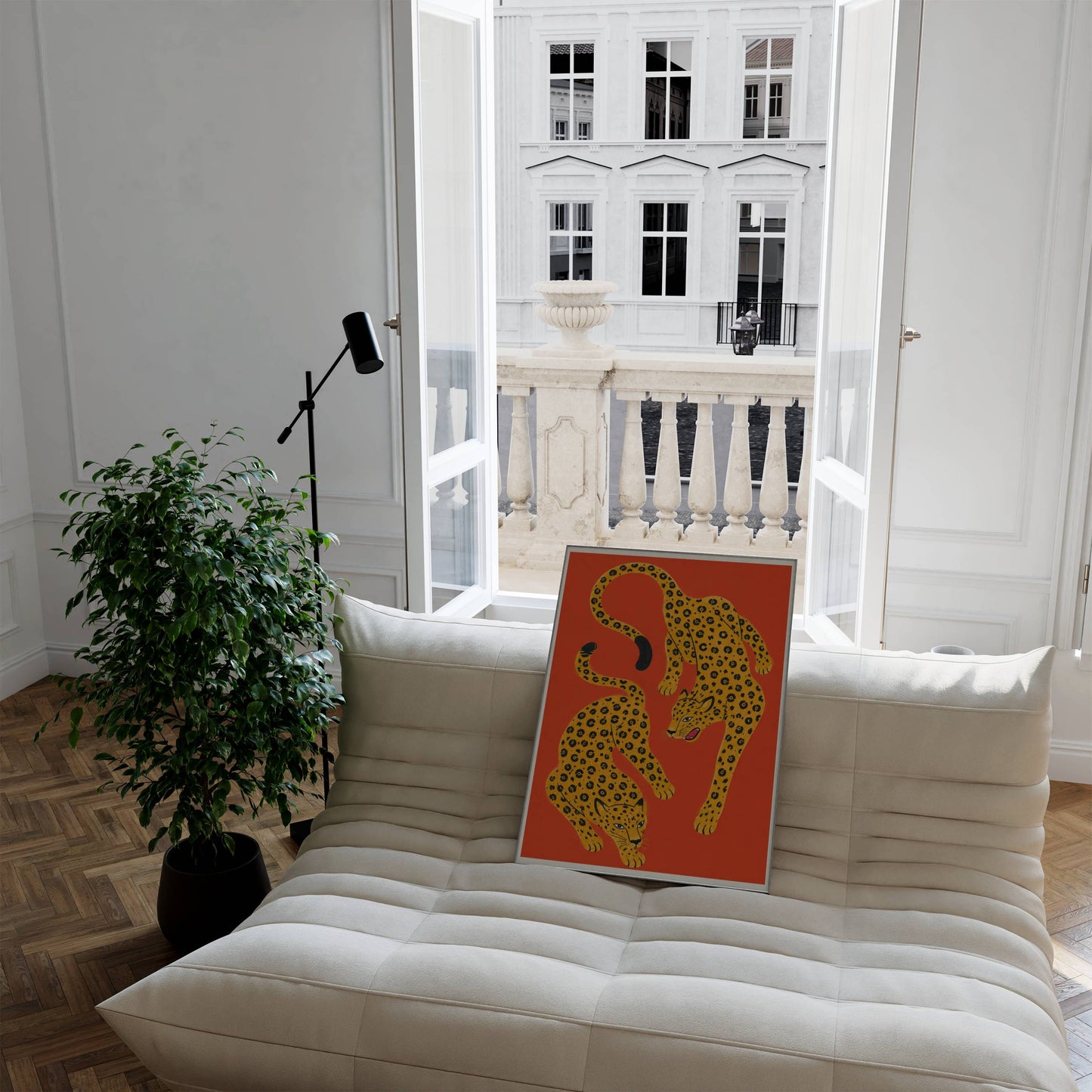 Leopard Art Print