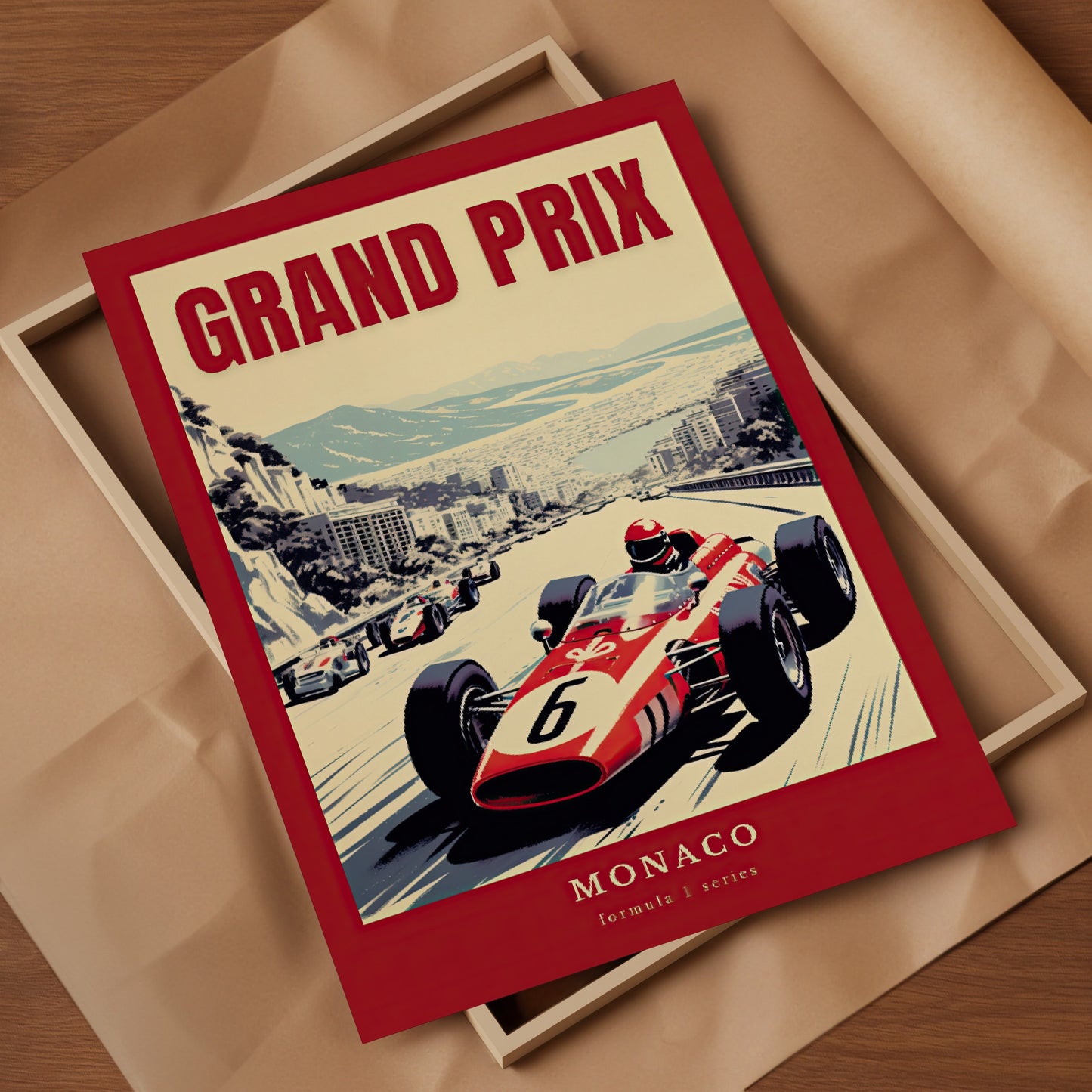 Monaco Grand Prix Art Print