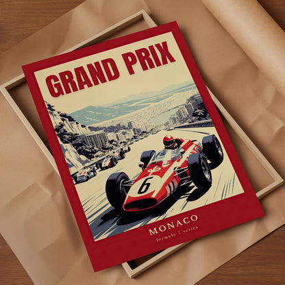 Monaco Grand Prix Art Print