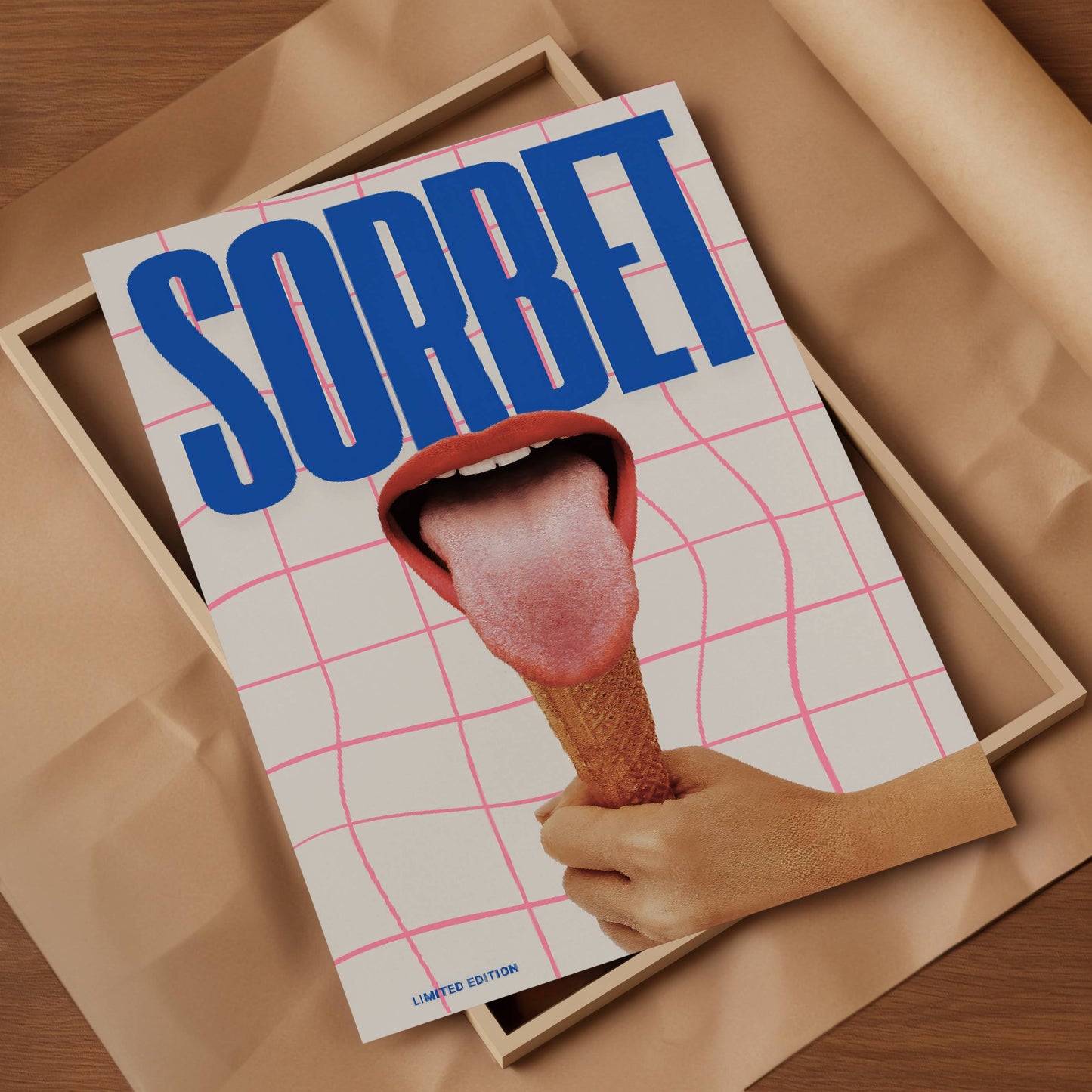 Sorbet Art Print