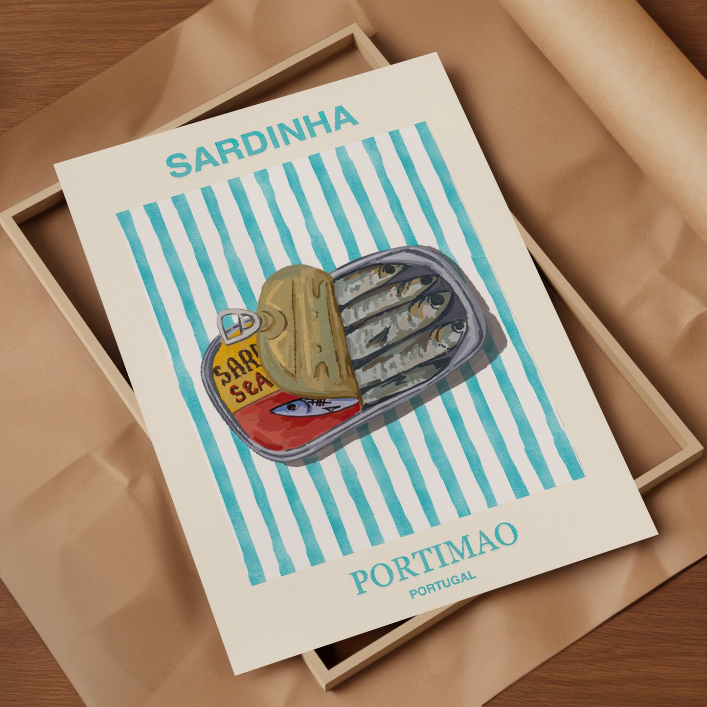 Sardinha Portimao Art Print