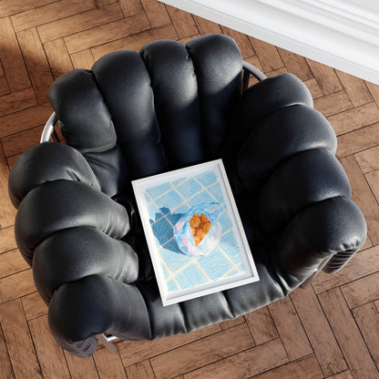 Aegean Oranges Art Print