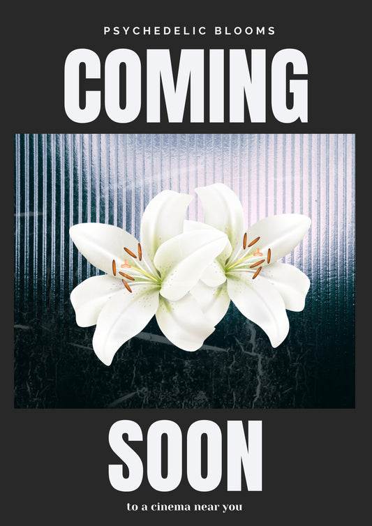 Coming Soon Floral Art Print