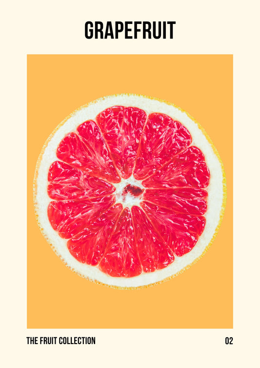 Grapefruit Fruit Market Art Print