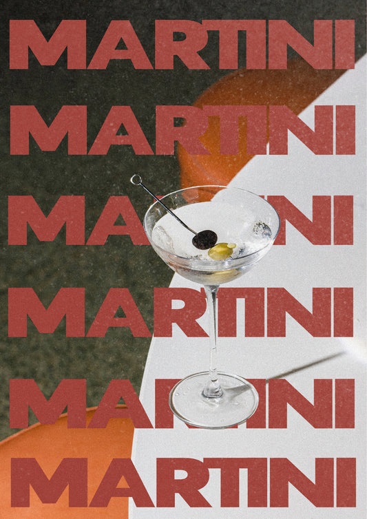 Martini Cocktail Art Print